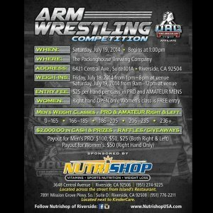 ArmWrestling Competition by UAL