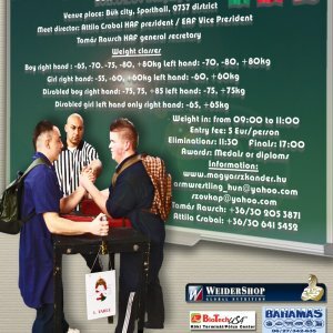 IX Visegradi Junior Armwrestling GP