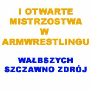 I Otwarte Mistrzostwa Wałbrzych-Szczawno Zdrój
