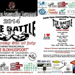 Dutch Open Armwrestling Tournament