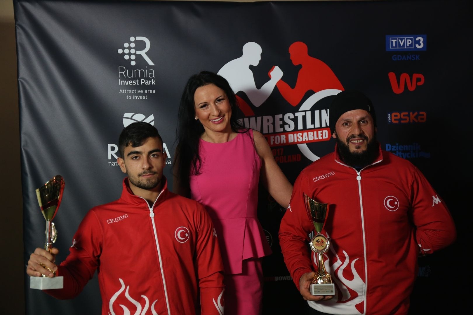 Anna Mazurenko With Competitors Disabled World Cup