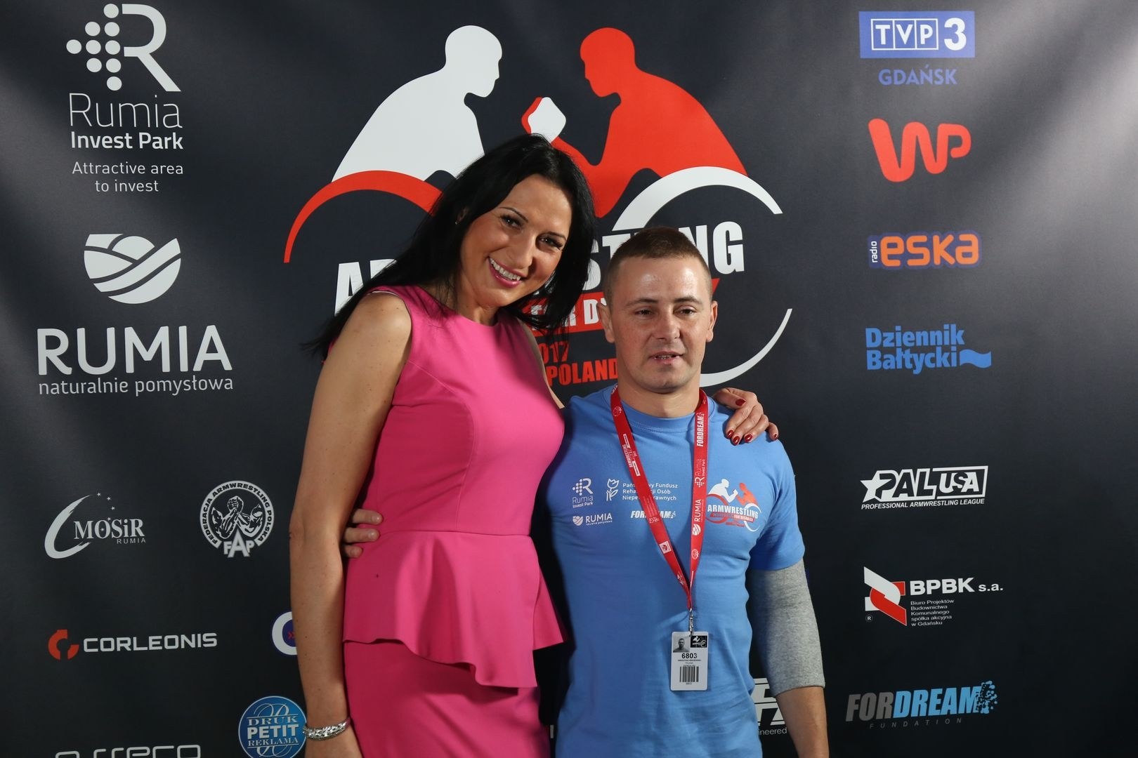 Anna Mazurenko With Competitors Disabled World Cup