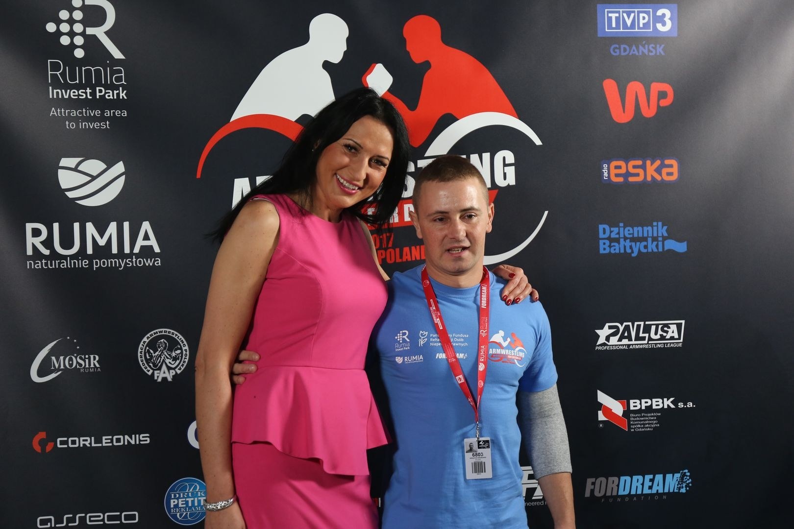 Anna Mazurenko With Competitors Disabled World Cup