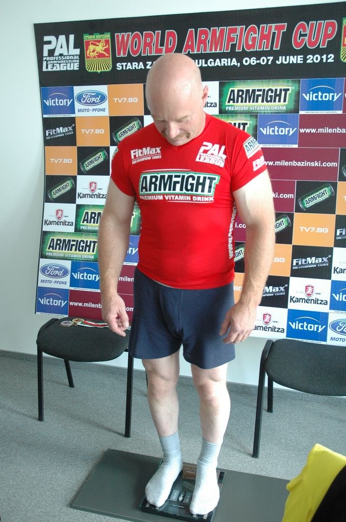 Armfight 41 Weight In