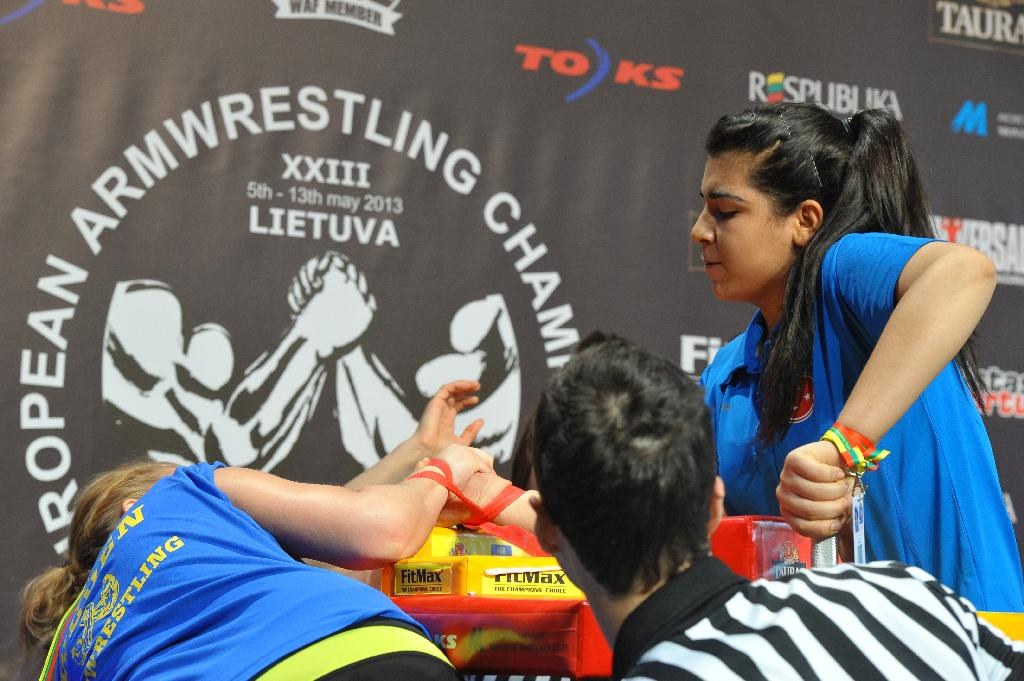 Euroarm 2013 Day 2 Right Hand Junior Masters Disabled