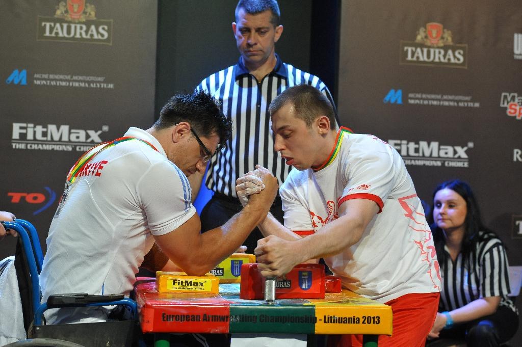 Euroarm 2013 Day 2 Right Hand Junior Masters Disabled