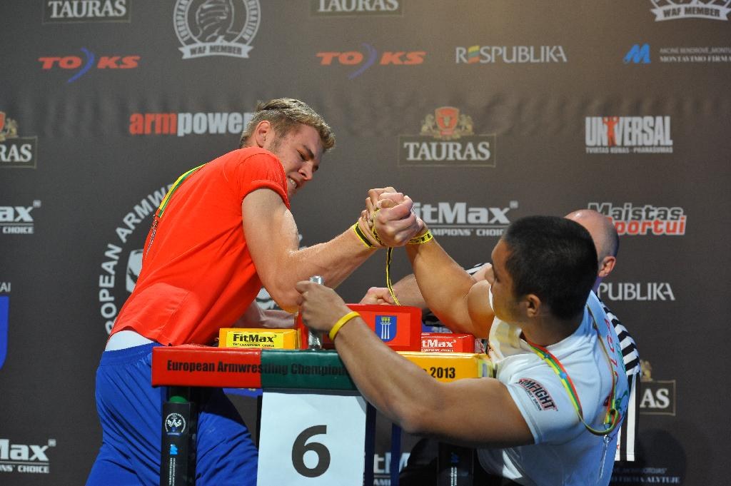 Euroarm 2013 Day 2 Right Hand Junior Masters Disabled