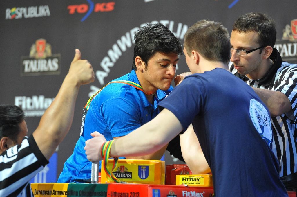 Euroarm 2013 Day 2 Right Hand Junior Masters Disabled