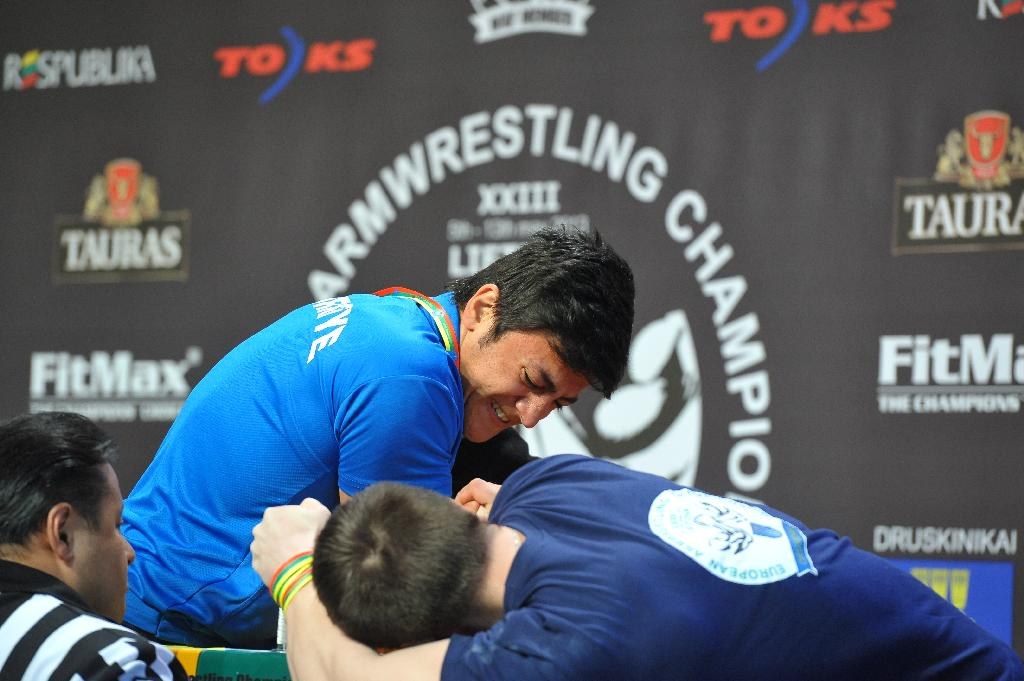 Euroarm 2013 Day 2 Right Hand Junior Masters Disabled