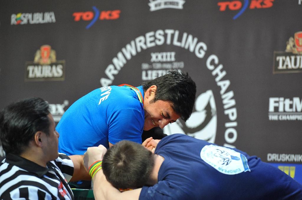 Euroarm 2013 Day 2 Right Hand Junior Masters Disabled