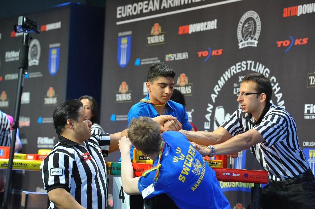Euroarm 2013 Day 2 Right Hand Junior Masters Disabled