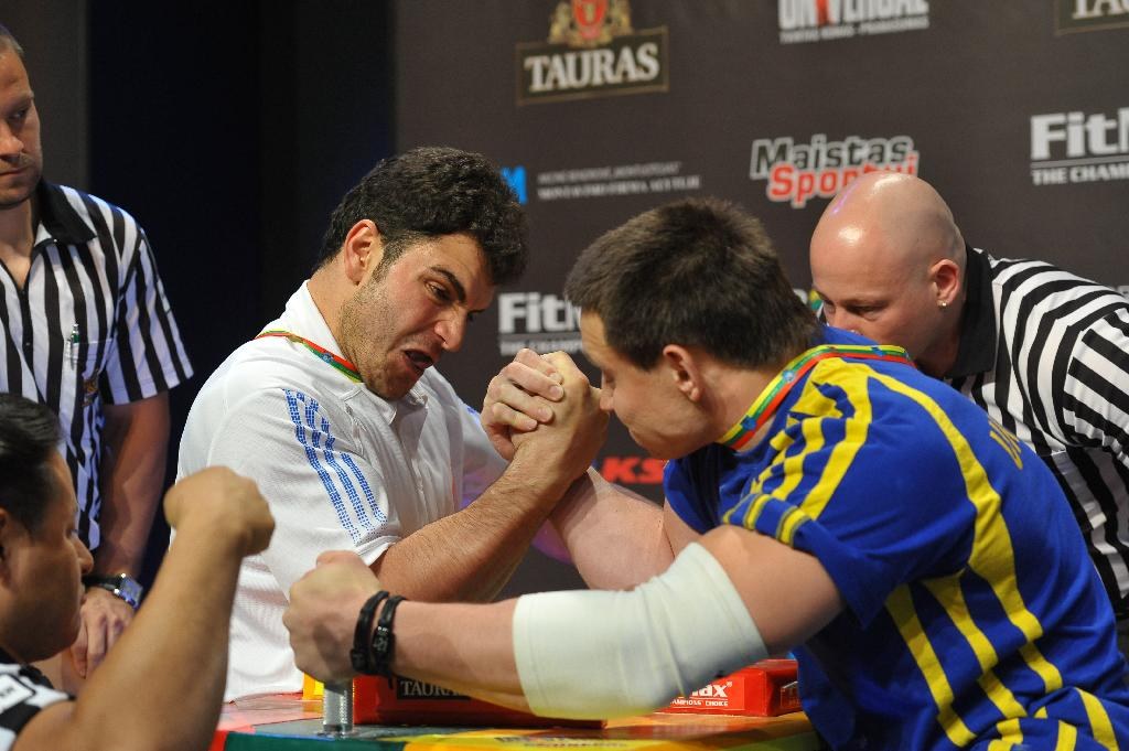 Euroarm 2013 Day 2 Right Hand Junior Masters Disabled