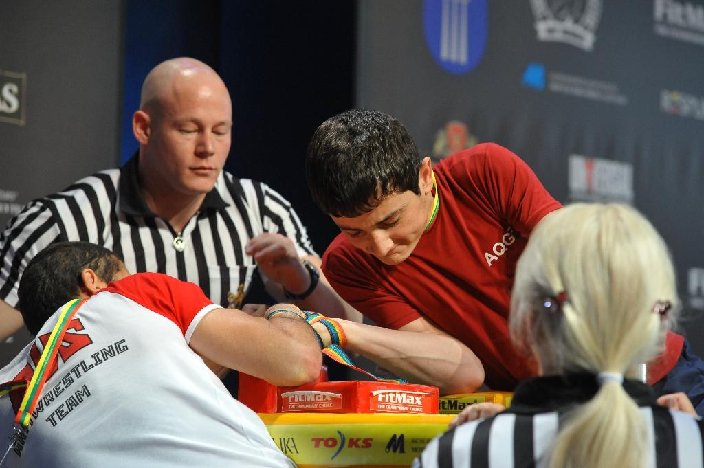 Euroarm 2013 Day 2 Right Hand Junior Masters Disabled