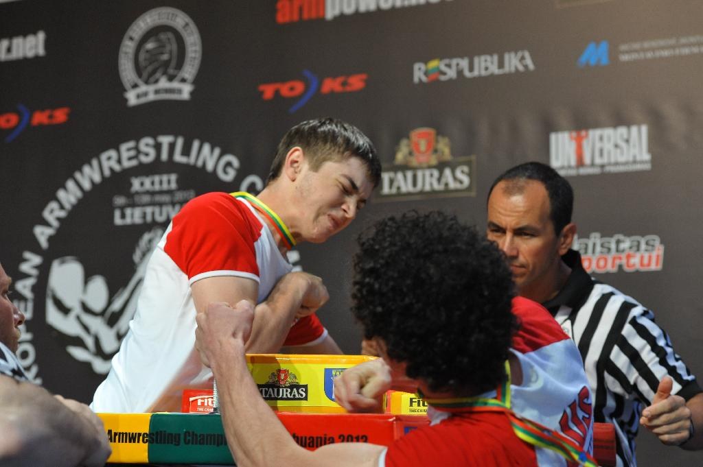 Euroarm 2013 Day 2 Right Hand Junior Masters Disabled