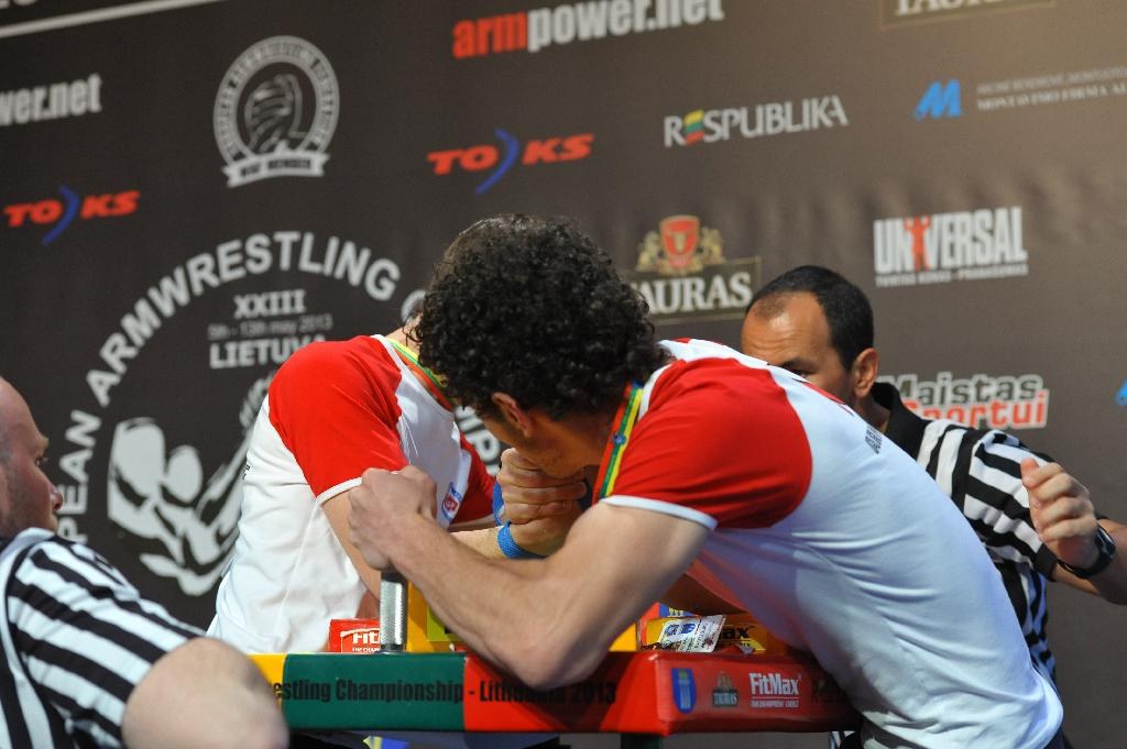 Euroarm 2013 Day 2 Right Hand Junior Masters Disabled