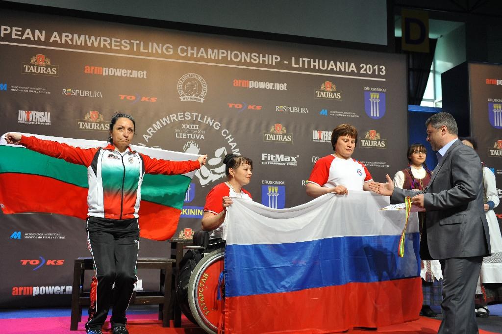 Euroarm 2013 Day 2 Right Hand Junior Masters Disabled