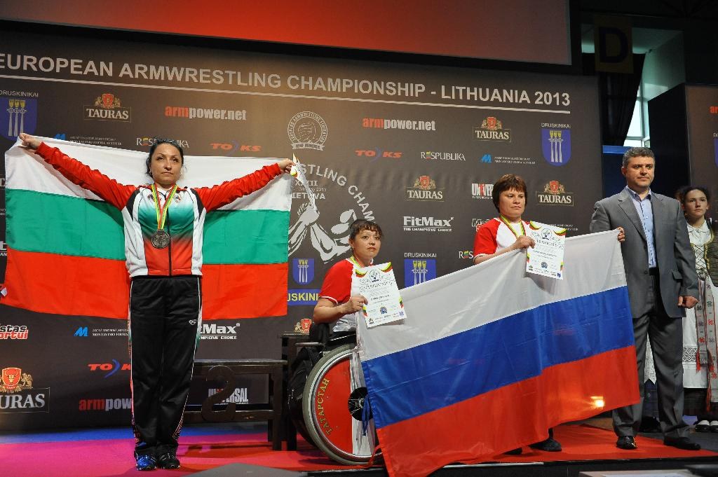 Euroarm 2013 Day 2 Right Hand Junior Masters Disabled