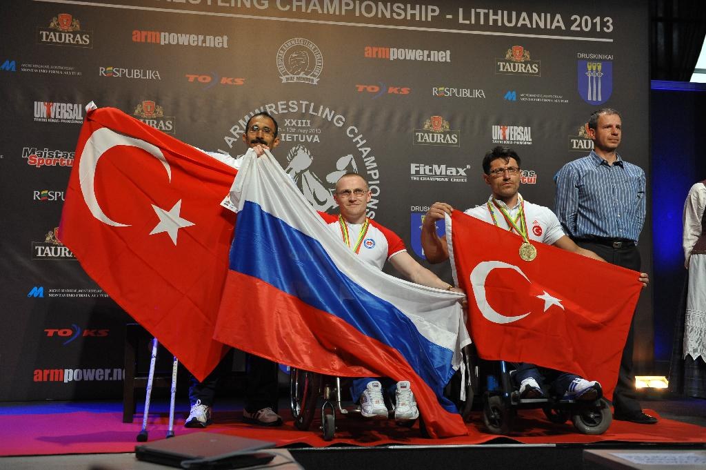 Euroarm 2013 Day 2 Right Hand Junior Masters Disabled