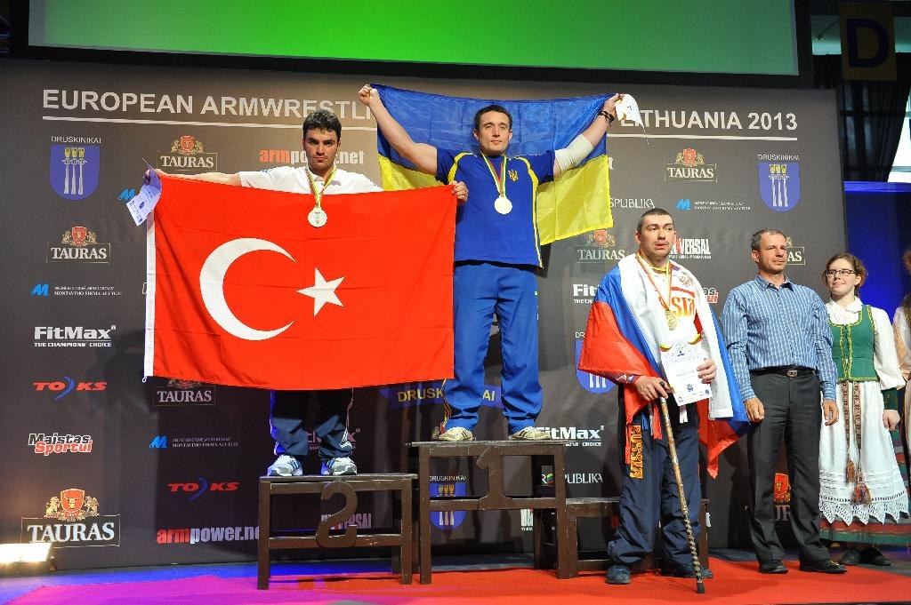 Euroarm 2013 Day 2 Right Hand Junior Masters Disabled