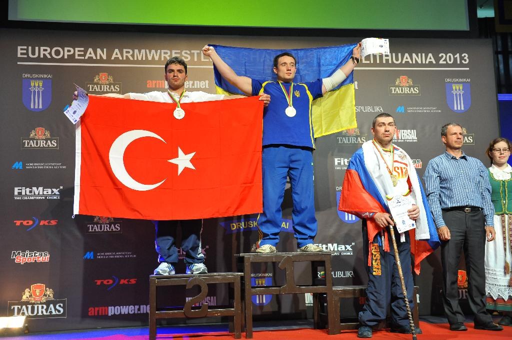 Euroarm 2013 Day 2 Right Hand Junior Masters Disabled