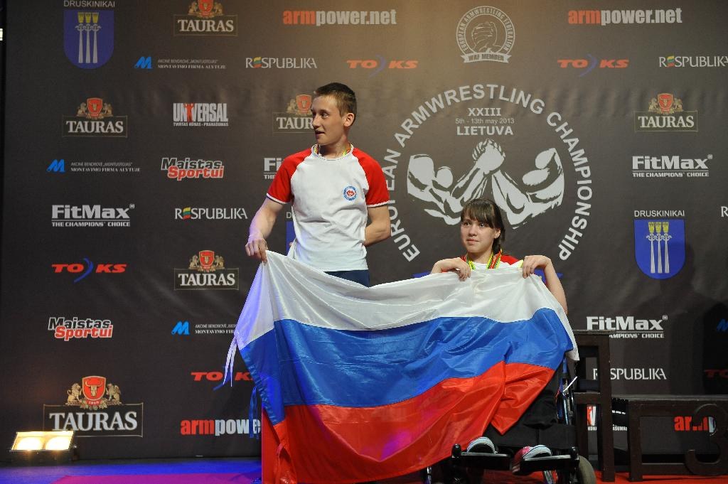 Euroarm 2013 Day 2 Right Hand Junior Masters Disabled