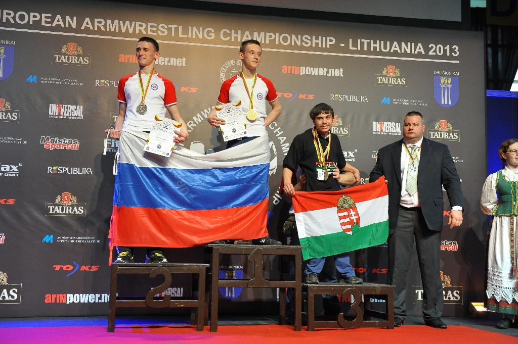 Euroarm 2013 Day 2 Right Hand Junior Masters Disabled