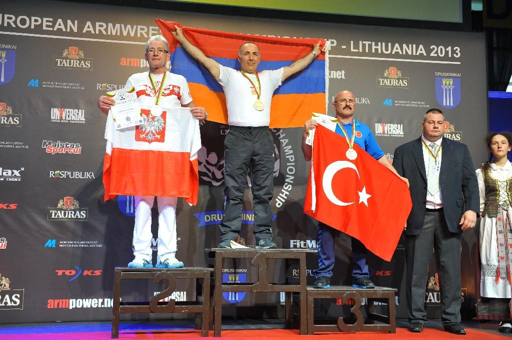 Euroarm 2013 Day 2 Right Hand Junior Masters Disabled