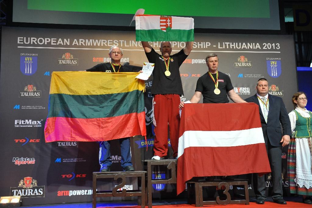 Euroarm 2013 Day 2 Right Hand Junior Masters Disabled