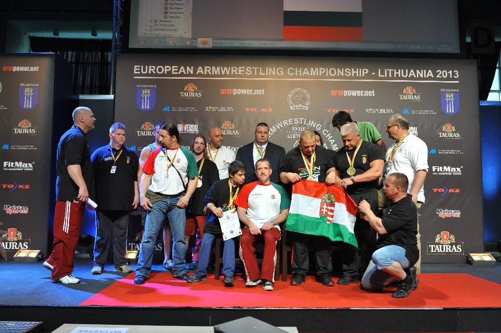 Euroarm 2013 Day 2 Right Hand Junior Masters Disabled