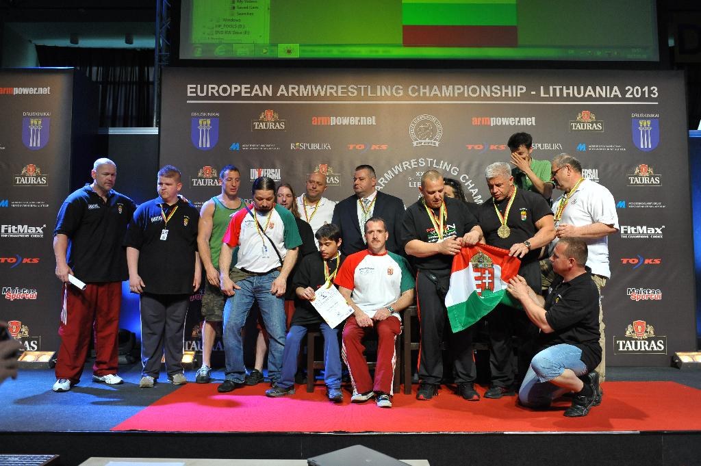 Euroarm 2013 Day 2 Right Hand Junior Masters Disabled