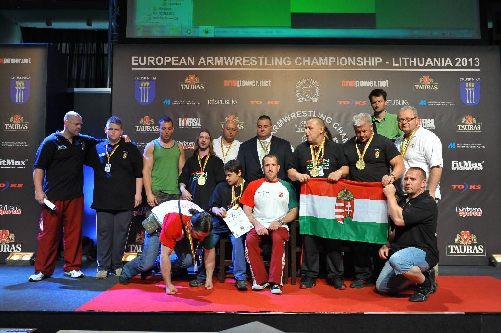 Euroarm 2013 Day 2 Right Hand Junior Masters Disabled