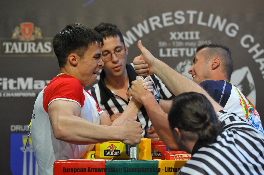 Euroarm 2013 Day 3 Left Hand Juniors 21 Seniors