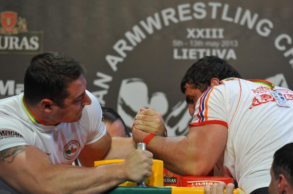 Euroarm 2013 Day 3 Left Hand Juniors 21 Seniors