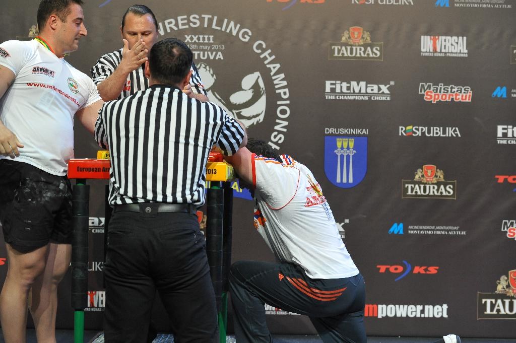 Euroarm 2013 Day 3 Left Hand Juniors 21 Seniors