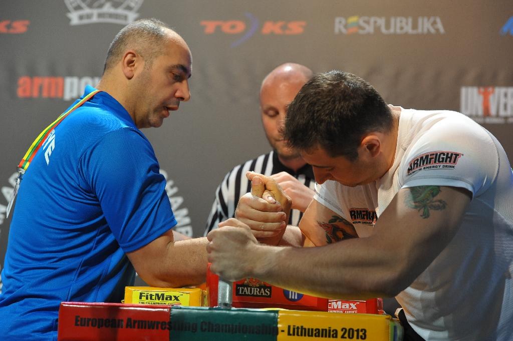 Euroarm 2013 Day 4 Right Hand Juniors 21 Seniors