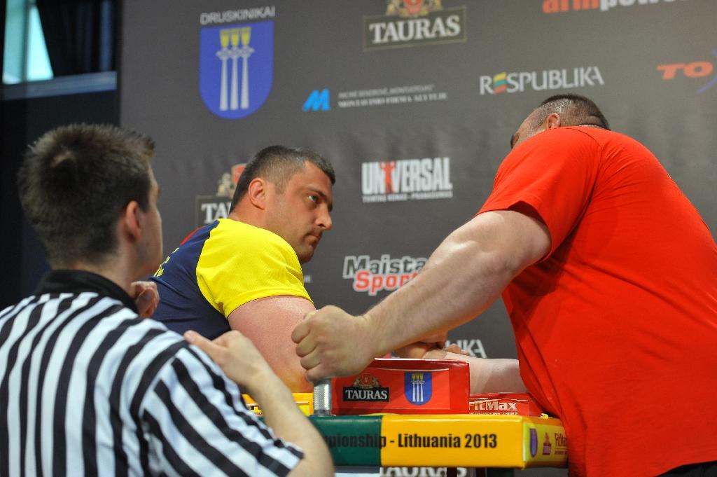 Euroarm 2013 Day 4 Right Hand Juniors 21 Seniors