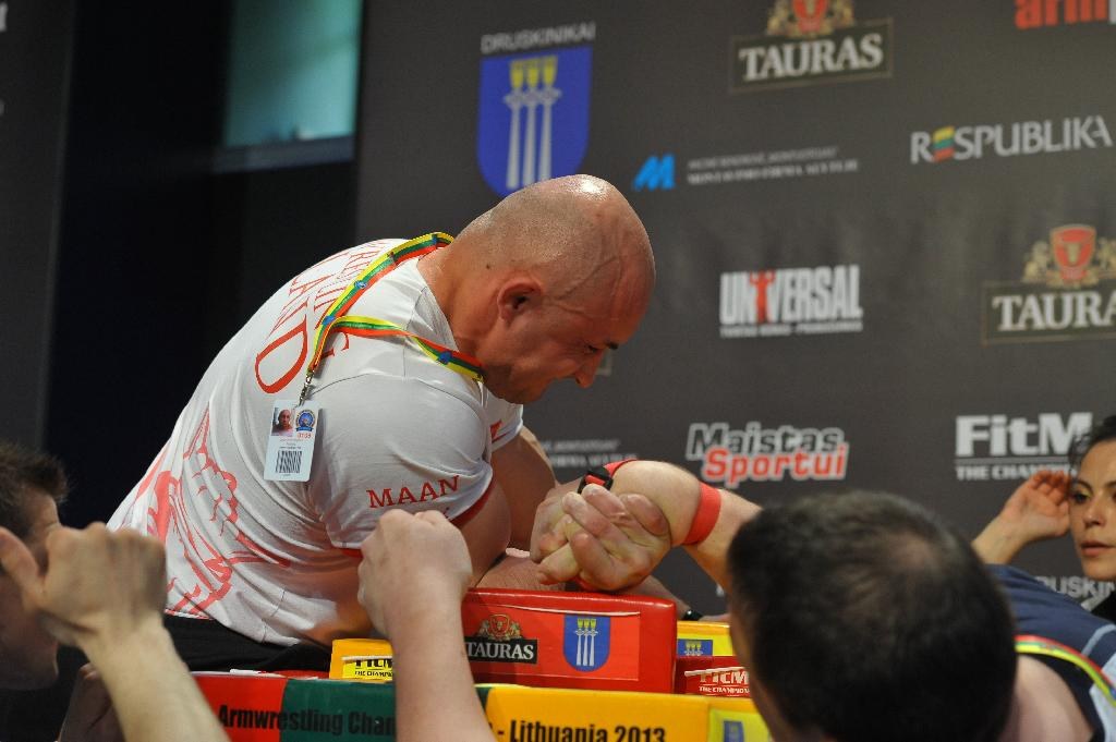 Euroarm 2013 Day 4 Right Hand Juniors 21 Seniors