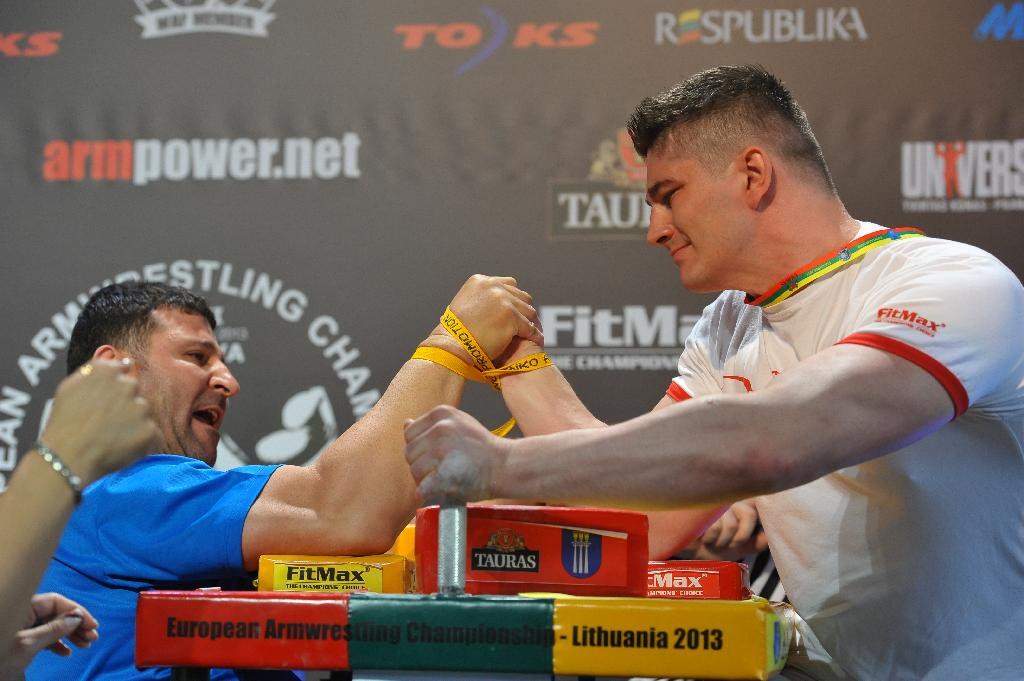 Euroarm 2013 Day 4 Right Hand Juniors 21 Seniors