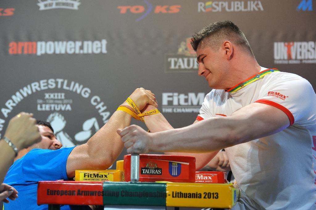 Euroarm 2013 Day 4 Right Hand Juniors 21 Seniors