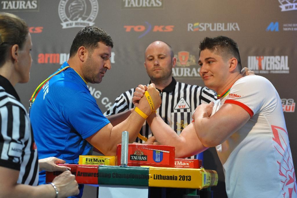 Euroarm 2013 Day 4 Right Hand Juniors 21 Seniors