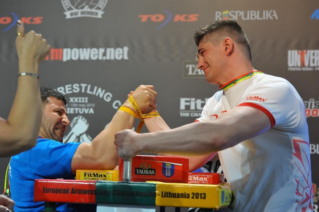 Euroarm 2013 Day 4 Right Hand Juniors 21 Seniors