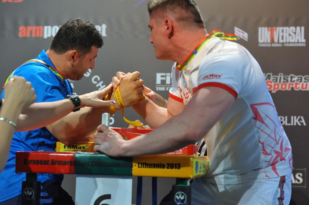 Euroarm 2013 Day 4 Right Hand Juniors 21 Seniors