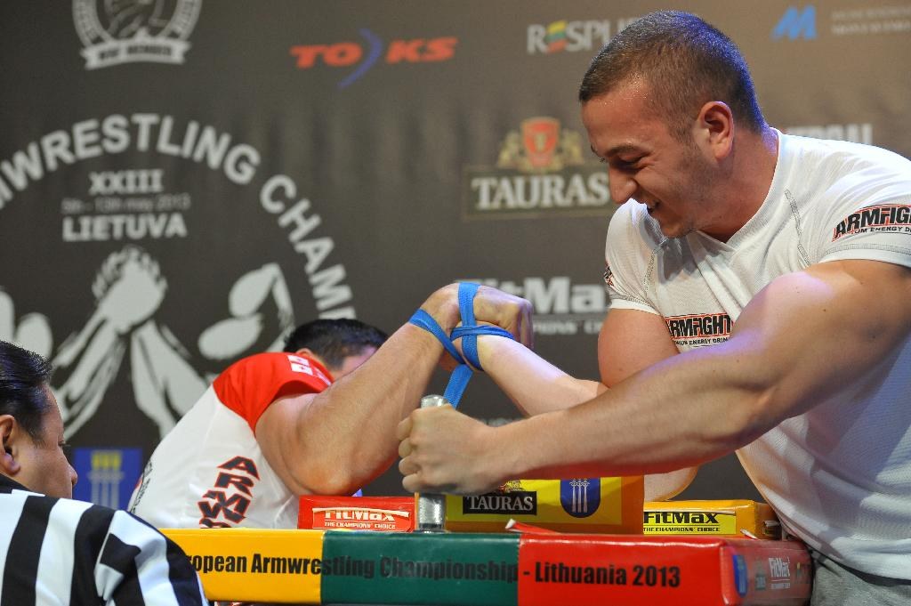 Euroarm 2013 Day 4 Right Hand Juniors 21 Seniors