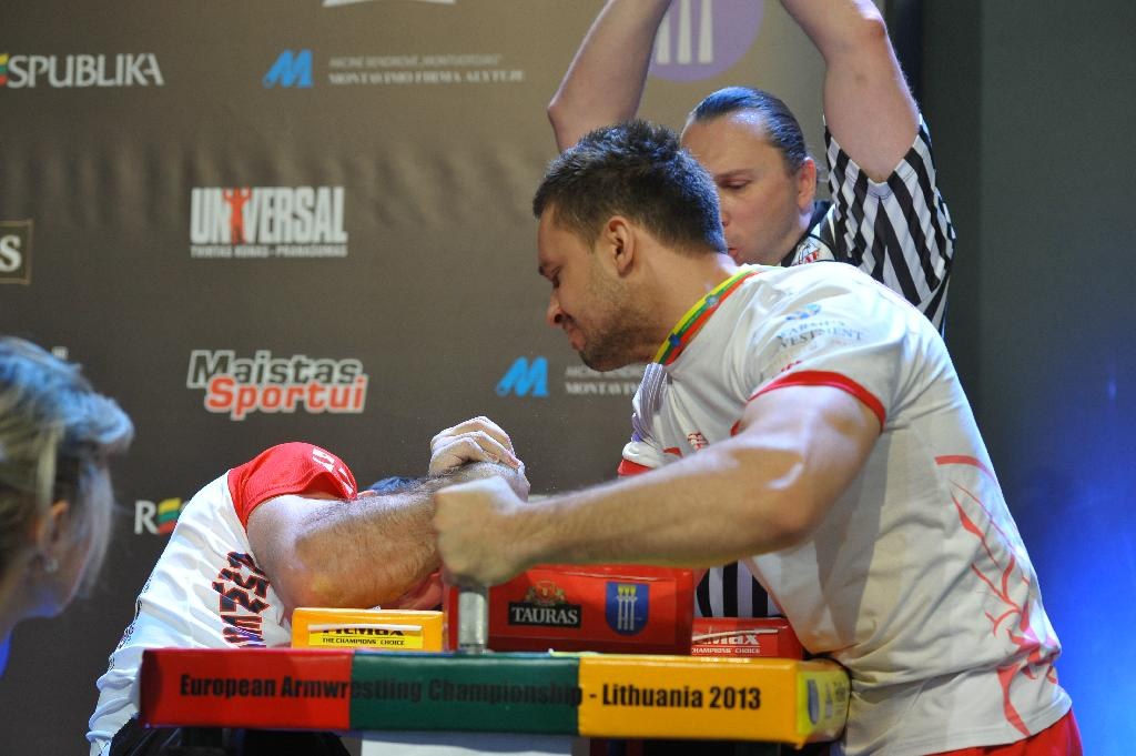 Euroarm 2013 Day 4 Right Hand Juniors 21 Seniors