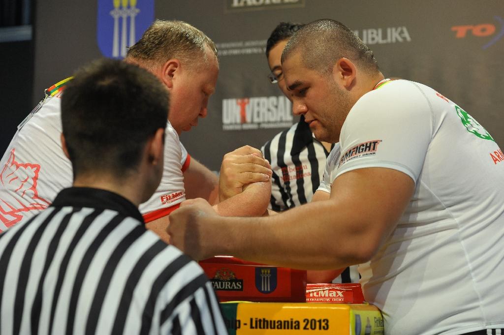 Euroarm 2013 Day 4 Right Hand Juniors 21 Seniors