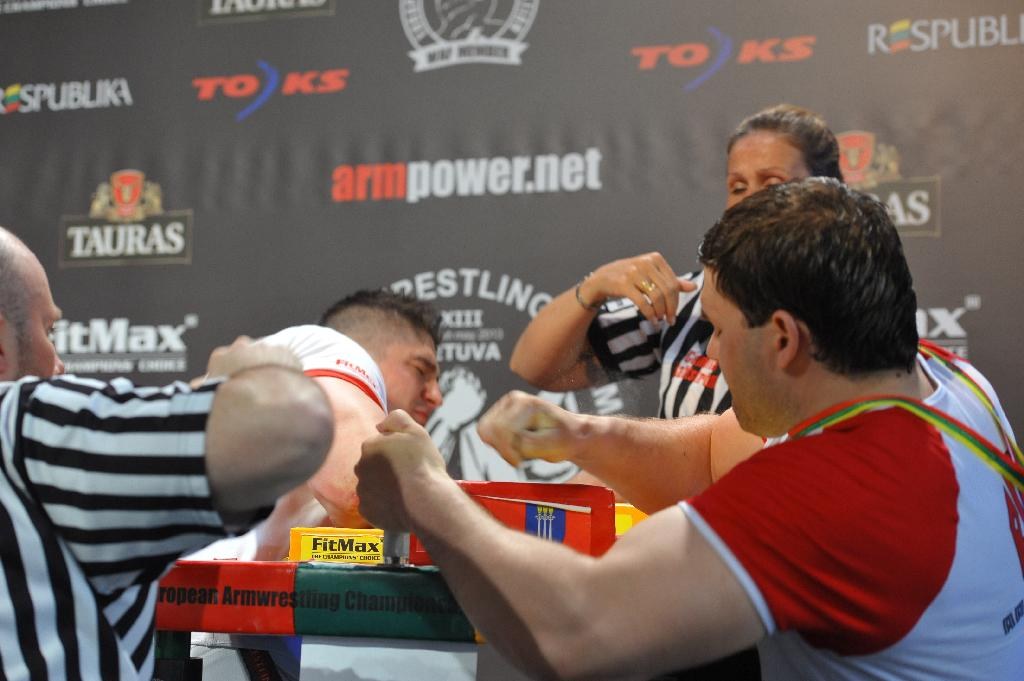 Euroarm 2013 Day 4 Right Hand Juniors 21 Seniors