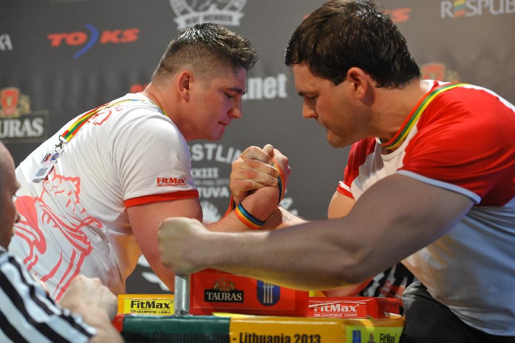 Euroarm 2013 Day 4 Right Hand Juniors 21 Seniors