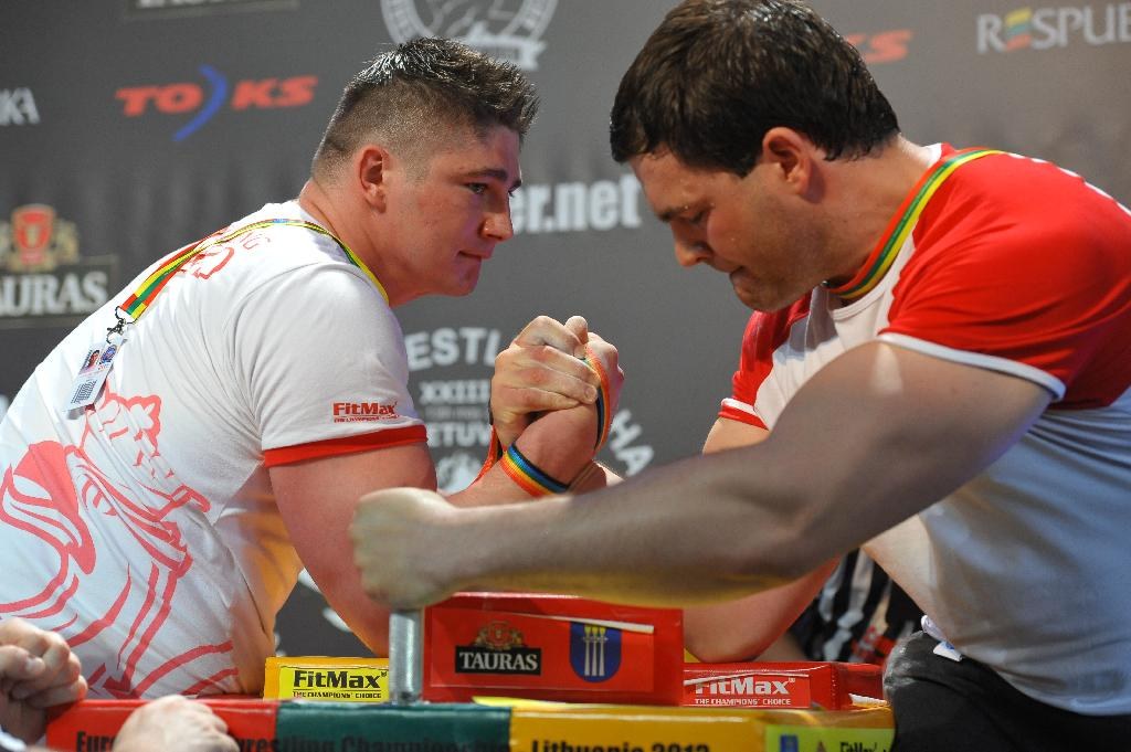 Euroarm 2013 Day 4 Right Hand Juniors 21 Seniors