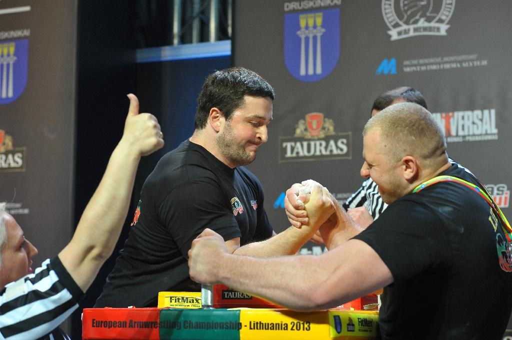 Euroarm 2013 Day 4 Right Hand Juniors 21 Seniors