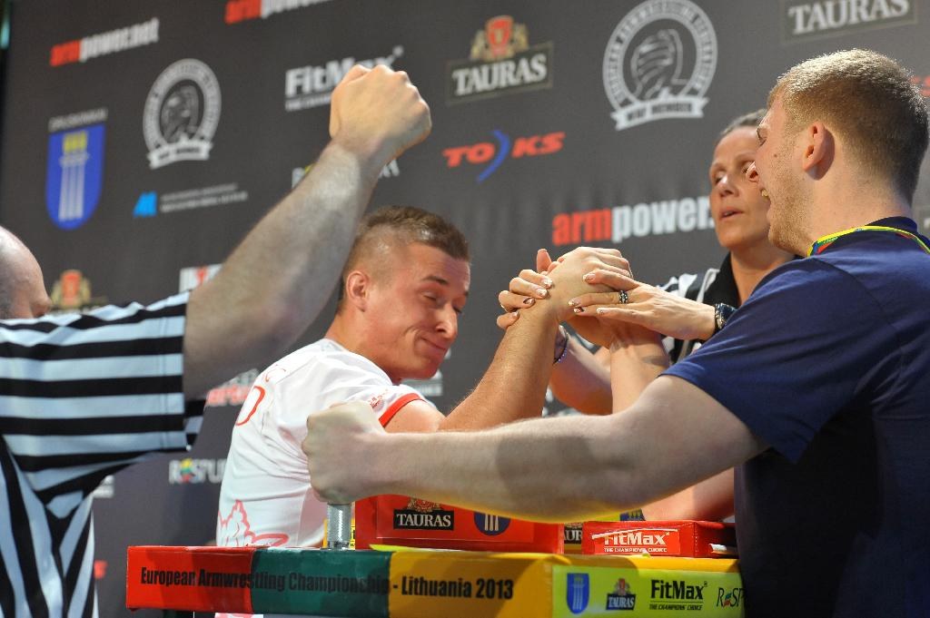 Euroarm 2013 Day 4 Right Hand Juniors 21 Seniors